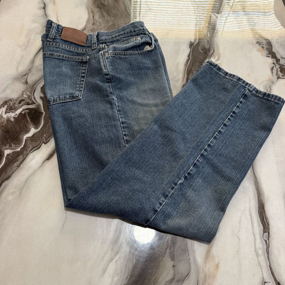 Wrangler Mens Relaxed Fit Blue Denim Jeans 42x30 Premium Quality 97TPRBI